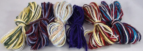 Yarn Remnant - Weft Assortments - Total 105 yds