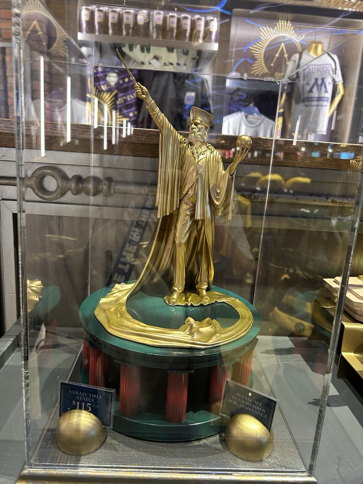 Universal Epic Universe Harry Potter Ministerio de Magia Estatua Coleccionable ¡NUEVA!