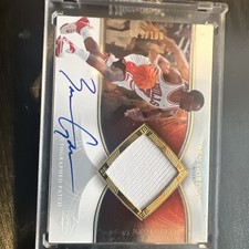 2006-07 Exquisite Collection Ben Gordon Jersey Auto /100 READ - Patch Window Dmg