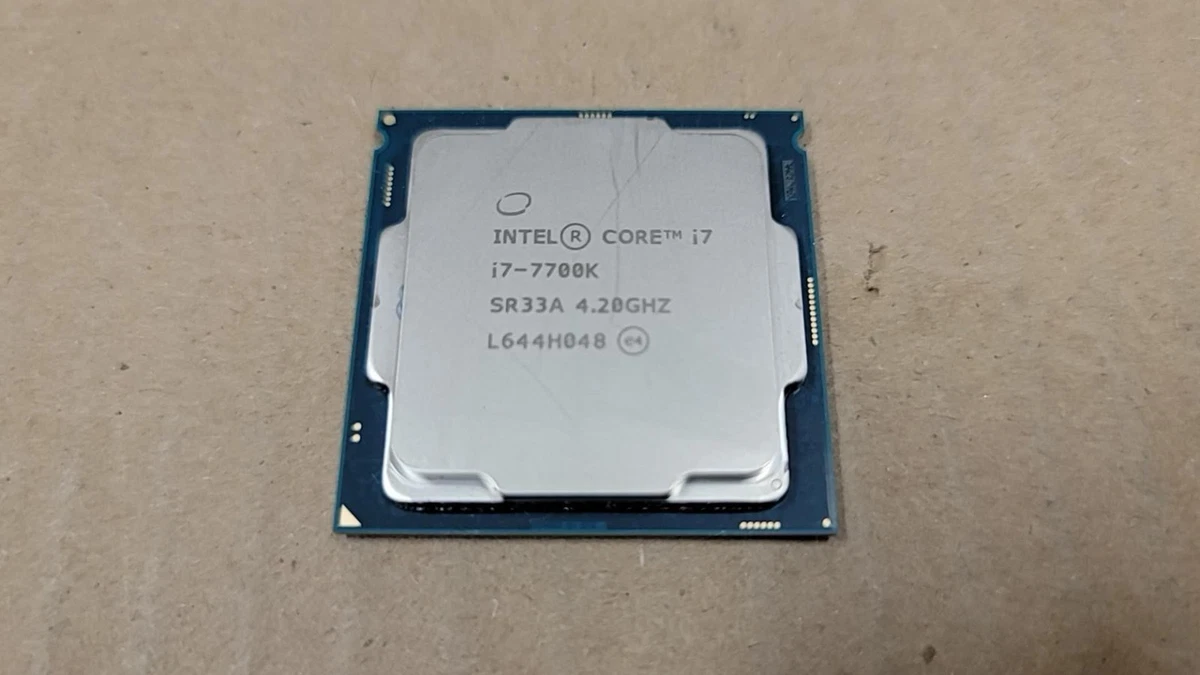 Intel Core i7-7700K Processor Model Computer Processors (CPUs) for