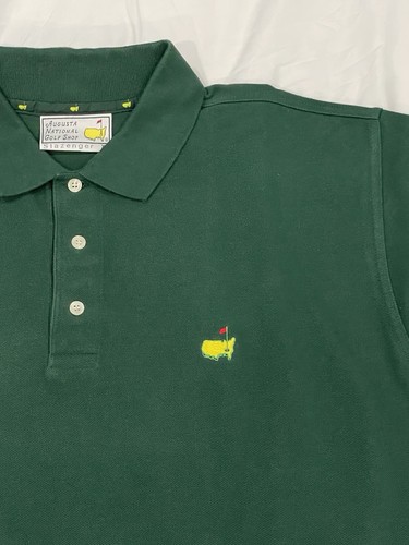 Vintage Masters Golf Polo Shirt Men’s Size XL Green Augusta National Slazenger - Picture 2 of 7