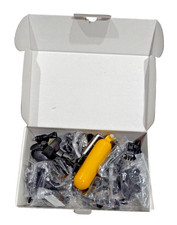 AKASO Action Camera Accessories Kit 40 pcs GoPro Compatible Mounts  Clamps Lot