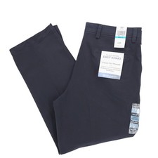 NWT DOCKERS Navy Blue Easy Khaki Classic Fit Pleated Comfort Waistband 36x31