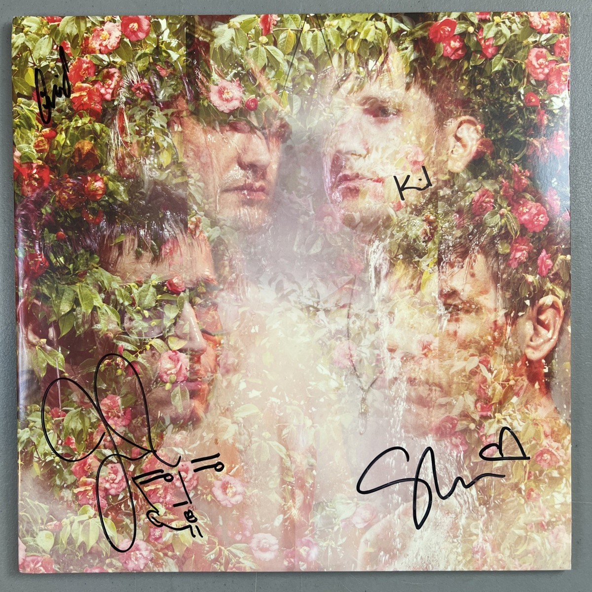日本盤CD♪メンバー全員の直筆サイン入りSTRFKR Miracle Mile STRFKR Signed Miracle Mile 10th Anniversary Edition Splatter Vinyl