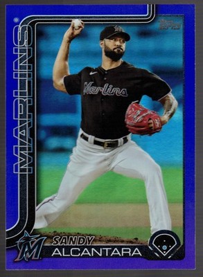 Sandy Alcantara - 2025 Topps Series 1 Purple Rainbow /250 #335 FREE SHIPPING!!