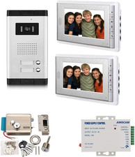Apartment Video Intercom System and Electric Control Door Lock and 12V Power Sup