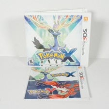 Pokemon X - Nintendo 3DS - CASE AND MANUAL ONLY/NO GAME