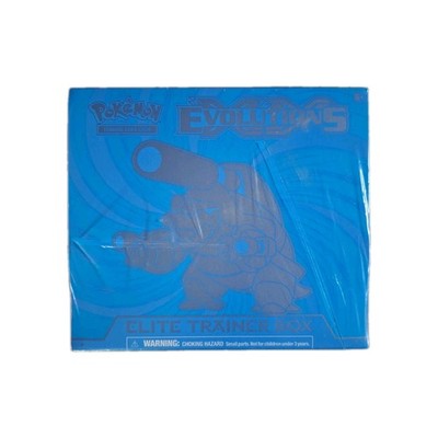 Pokémon TCG: XY Evolutions Elite Trainer Box (razor slash on outer top box)