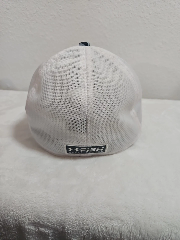 Gorra Under Armour Correa Blanca Camuflaje Gris Para Hombre Talla Única Exterior Foto 2 de 4