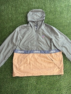 Levi's Colorblock Hooded Windbreaker Jacket
