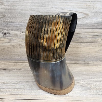 Viking Drinking Mug Tankard for Beer ale wine Christmas Halloween cosplay gift