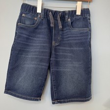 Lucky Brand Boys Pull On Denim Shorts with Drawstring. Size Medium 10/12