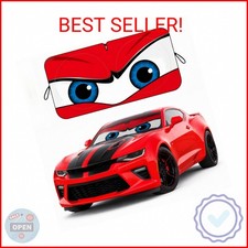 Car Windshield Sun Shade Universal Fit Compact Sedan Suv Angry Red Car Windshield Sun Shade Universal Fit Compact Sedan Suv Angry Red