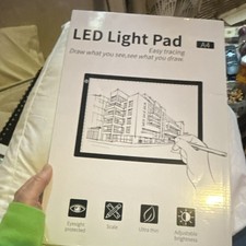 A4 LED Light Pad for Diamond Painting - High Brightness, Portable Light Board
