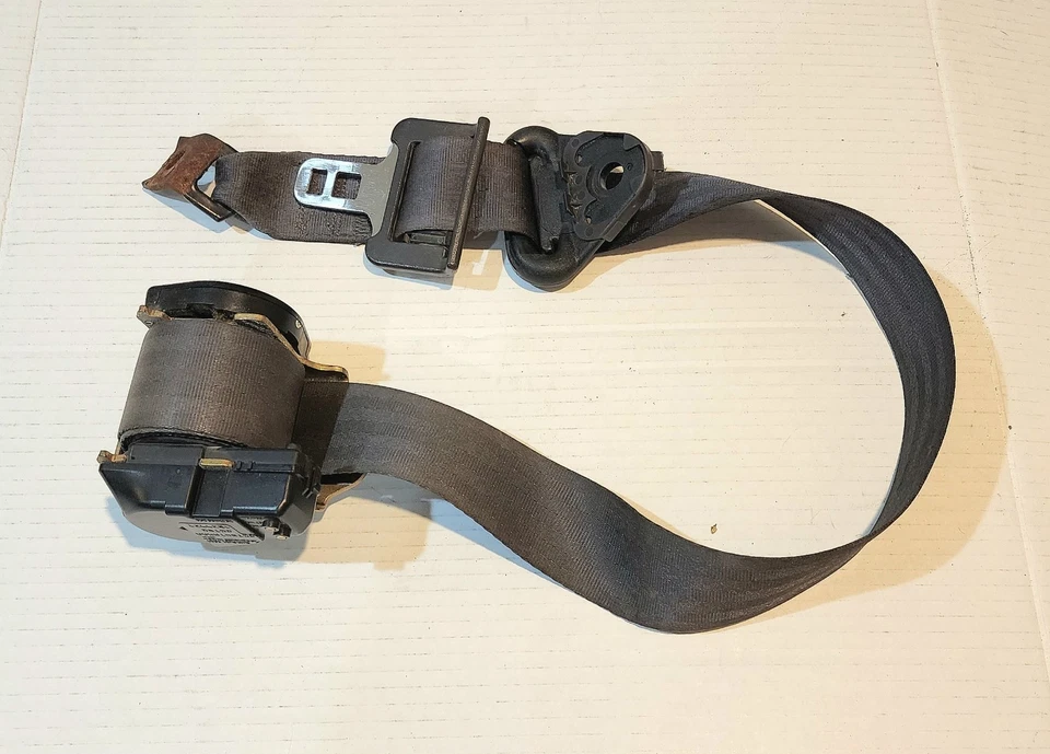 Dodge Ram 1500 2500 1998-01 2 puertas cabina regular cinturón de seguridad y retractor gris lado pasajero Foto 2 de 4