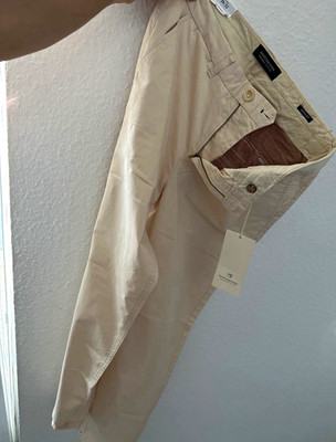 Scotch & Soda Stuart Herren Chino Regular Slim Fit Beige Gr. S L32