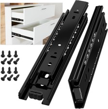AOLISHENG 550mm Drawer Runners Heavy Duty 45kg Ball Bearing Slides 5 Pairs