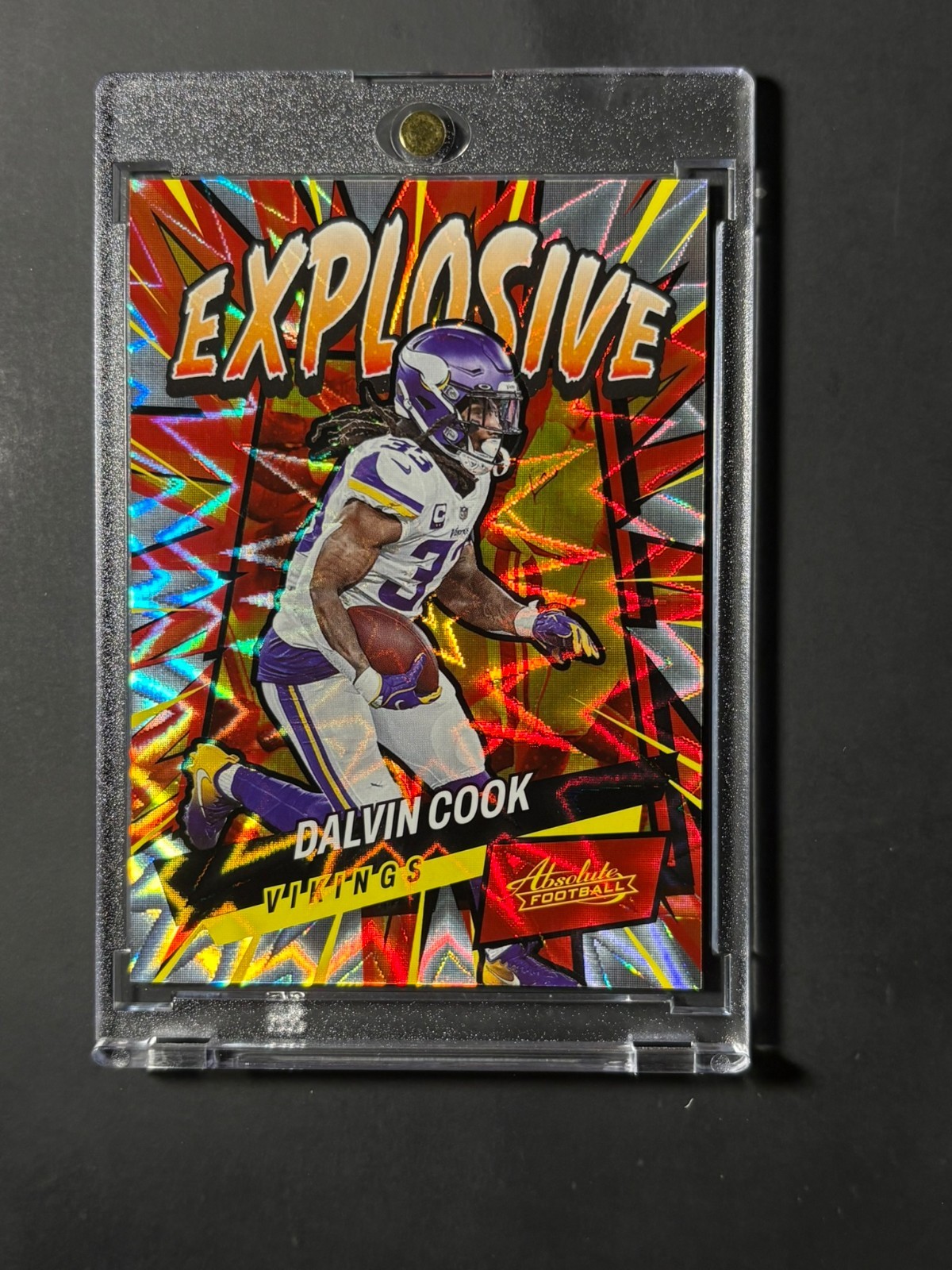 2022 Panini Absolute - Explosive Dalvin Cook #E21 - Case Hit