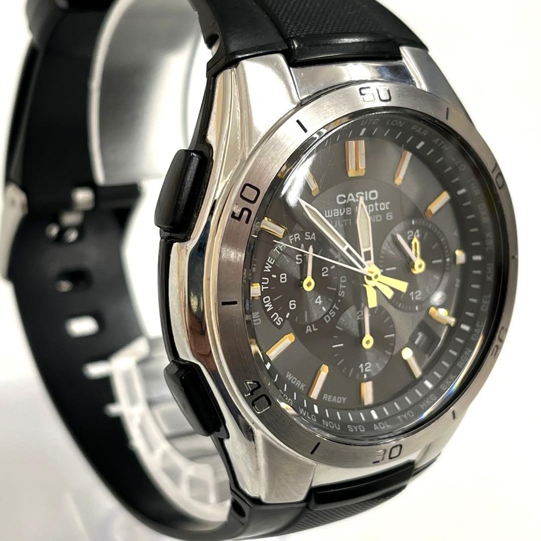 CASIO WAVE CEPTOR MULTIBAND 6 Chronograph Working - image 4