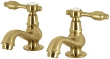 Kingston Brass KS110.TAL Tudor 1.2 GPM Basin Tap Faucet - Brass