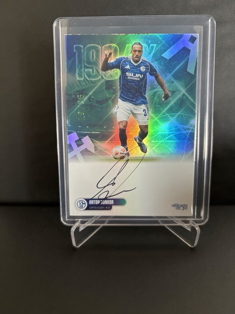 Ultimate Dropz FC Schalke 04 - Anton Donkor /36 On Card Auto