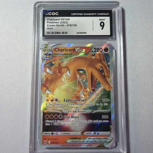 Charizard VSTAR graded CGC 9 for sale on eBay