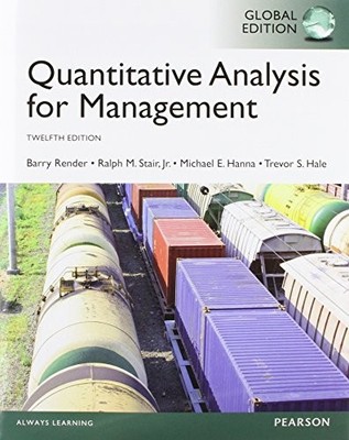 Quantitative Analysis for Management, Global Edition - Paperback - VERY GOOD