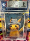 2024 Pokemon TCG Scarlet & Violet Promos #085 Pikachu with Grey Felt Hat BGS 9