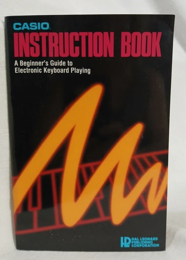 Casio Keyboard Musical Instrument Instruction Books, CDs & Videos