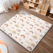 Foldable Baby Play Mat, Waterproof Playmats for Babies and Toddlers Kids, Saf...