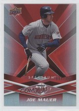 2009 Upper Deck Spectrum Red 5/250 Joe Mauer #57 HOF 04br