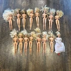 Lot Of 15 1966 Barbie Dolls And 1 1987 Skipper Barbie With Some Accessories