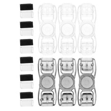 6PCS Swim Goggle Buckle Replacement - Universal Quick-Release Goggles Strap