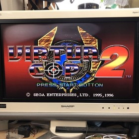 Disk Only - - irtua Cop 2 Sega Saturn SS [K-2311]