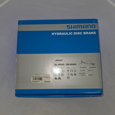 Shimano ZEE BL-M640-L Hydraulic Disc brake kit FRONT ONLY DH | eBay