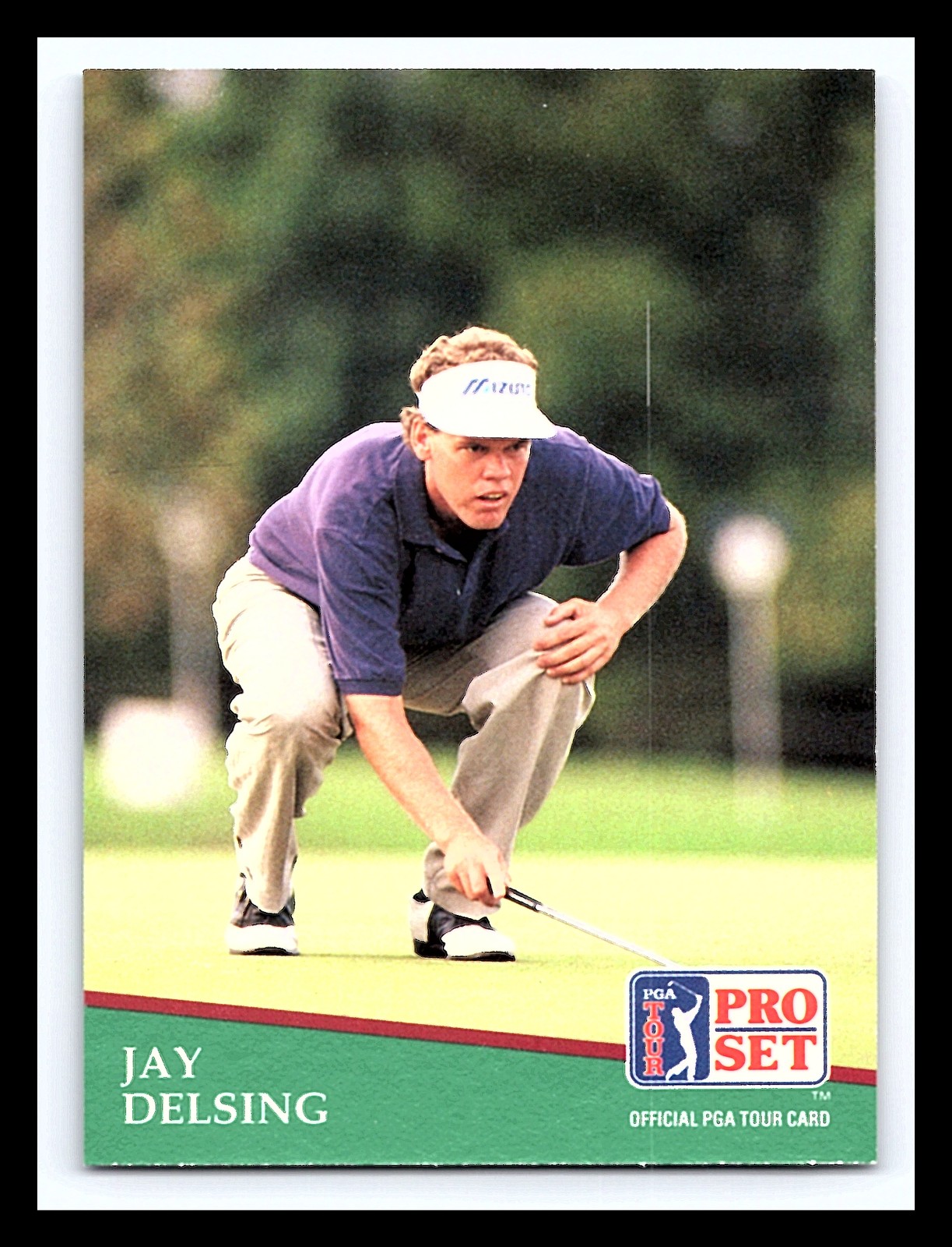 1991 Pro Set PGA Tour #142 Jay Delsing - Golf Trading Card