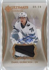 2023 Upper Deck Ultimate Collection Rookies 8/99 Danil Gushchin Patch Auto 12f9