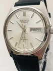 ▶️[N MINT] Seiko Lord Matic LM 5606-7000 Vintage Silver Kanji Day Date Automatic
