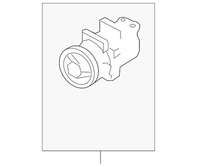 Genuine Nissan A/C Compressor 92600-JM01E