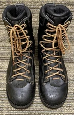 Danner Quarry USA Men's 8" Leather 17311 Metal Alloy Toe Boots Black Sz 11EE