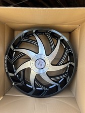 28 Nighthawk Luxury N990 Wheel 28x9.5 15 5x120 5x127 Floating Cap Rim
