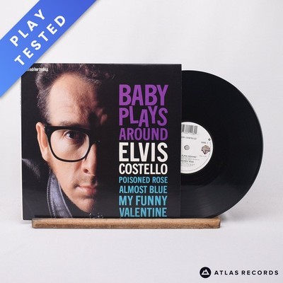 Elvis Costello Baby Plays Around 10'' EP Vinyl Record W2949TE - EX/VG+