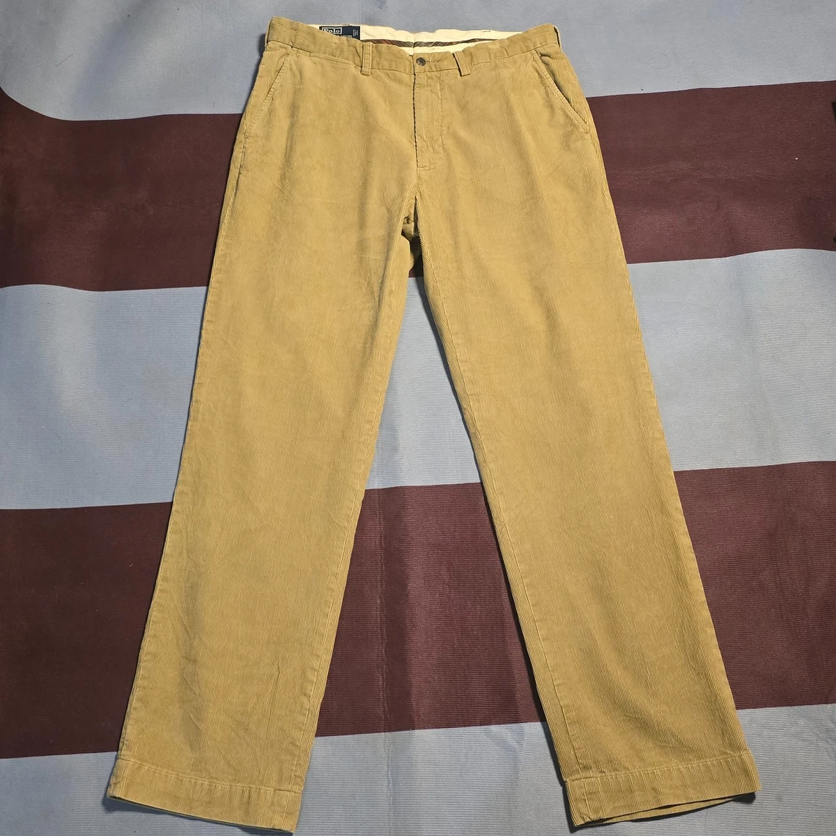 Polo Ralph Lauren Corduroy Brown Pants for Men for sale | eBay