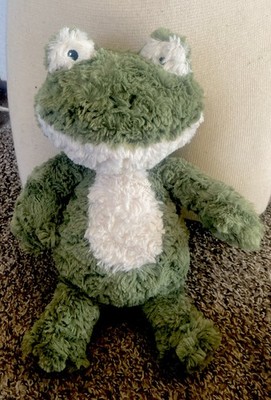 Mary Meyer Frog 11'' Putty Nursery Stuffed Animal Soft Plush Toy Green