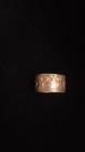 Antique Signed Haida Raven With Pearl & Bearclaw Ring In Sterling Silver — photo 1