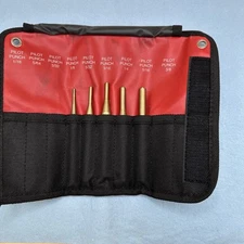 Mayhew 61367 Mayhew 9-PC BRASS PILOT PUNCH (incomplete 5 Only)