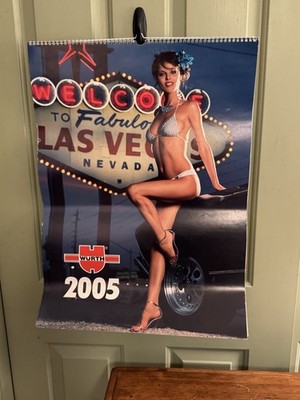 WURTH GIRLS 2005 Sexy Super Model Bikini Swimsuit Photo Wall Calendar Posters