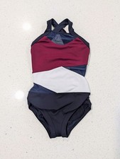 CHRISTMAS RED 5dancewear Five 5 Gymnastics Dance Leotard YXL Extra Large Blue