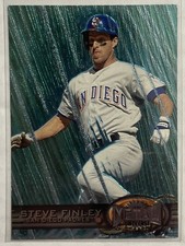 1997 Fleer Metal Baseball Steve Finley Base Card #218 Complete Your Set! ⚾️