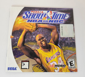 NBA Showtime: NBA on NBC (Sega Dreamcast, 1999) Complete CIB w/ Manual